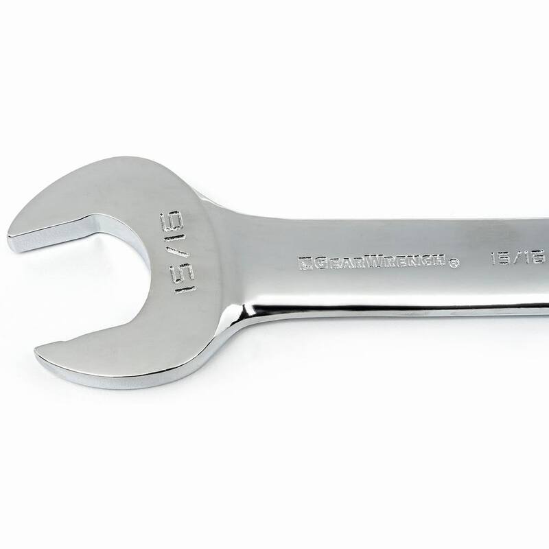 Juego de llaves combinadas STUBBY de 12 puntos GEARWRENCH SAE/métricas (20 piezas) - 81903