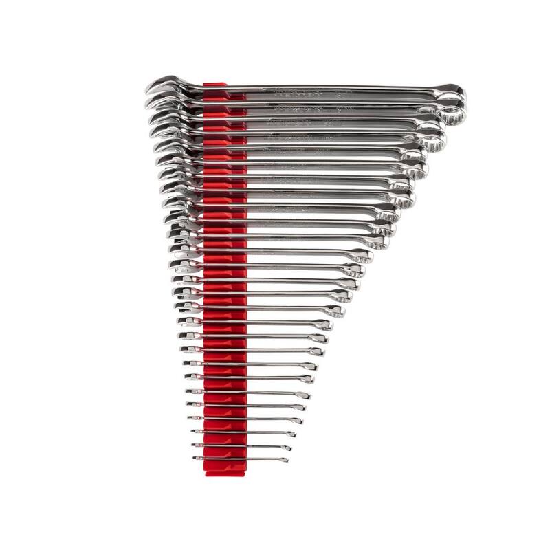Set de llaves combinadas TEKTON de 6 mm a 32 mm con organizador modular ranurado (27 piezas) - WCB95203