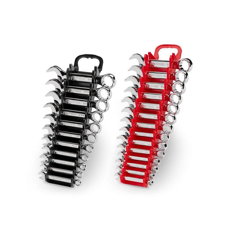 Juego de Llaves Combinadas TEKTON de 1/4 a 3/4 pulgadas y 6 a 19 mm con PortaLLaves (25 Piezas) - WCB92403