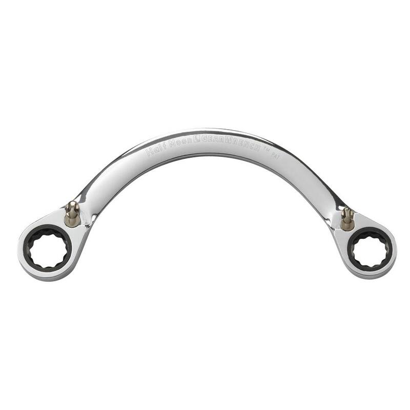 Llave de trinquete doble reversible de caja media de 12 puntos SAE GEARWRENCH de 72 dientes (juego de 4 piezas) - 9840D