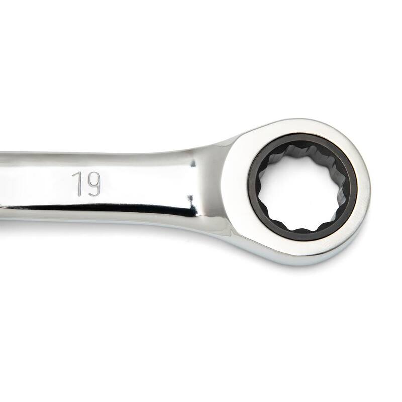 Set de herramientas GEARWRENCH Métricas combinadas con trinquete X-Beam de 72 dientes (12 piezas) - 85888