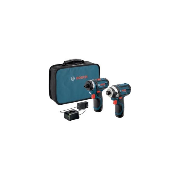 Bosch BOSCH CLPK27-120 12V Max 2-Tool Combo Kit (PS21 & PS41) w/ (2) 2.0Ah Batteries - CLPK27-120