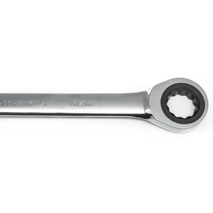 Juego de llaves de trinquete combinadas GEARWRENCH SAE de 72 dientes (5 piezas) - 93005