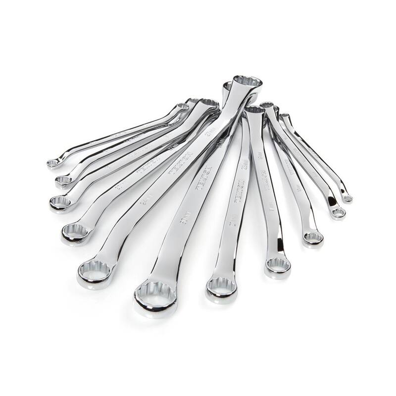 Set de llaves de extremo de caja offset de 45 grados TEKTON, 11 piezas (6-32 mm) - Soporte - WBE24411