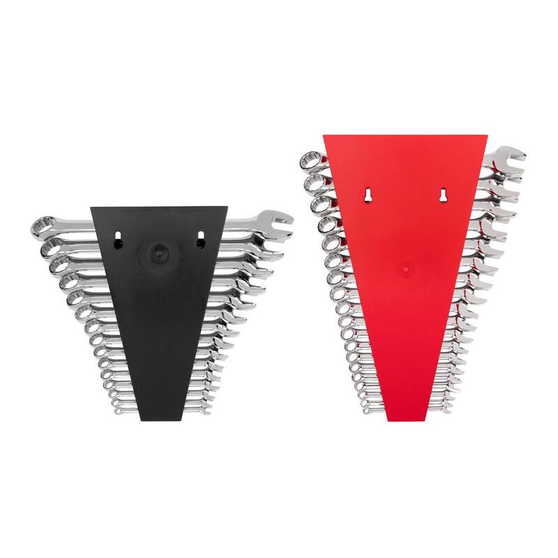 Juego de Llaves Combinadas TEKTON, 34 Piezas (1/4-1 pulg., 6-24 mm) - Soporte - WCB91301