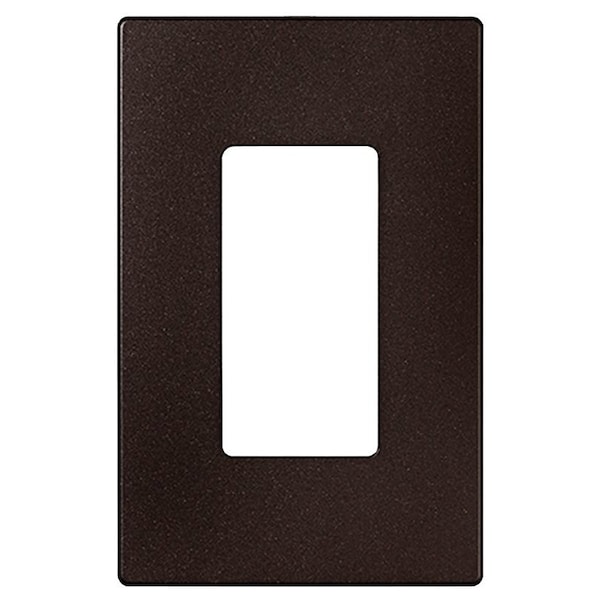Placa de pared Eaton Wiring Devices PJS, 1-Gang, Bronce Frotado con Aceite