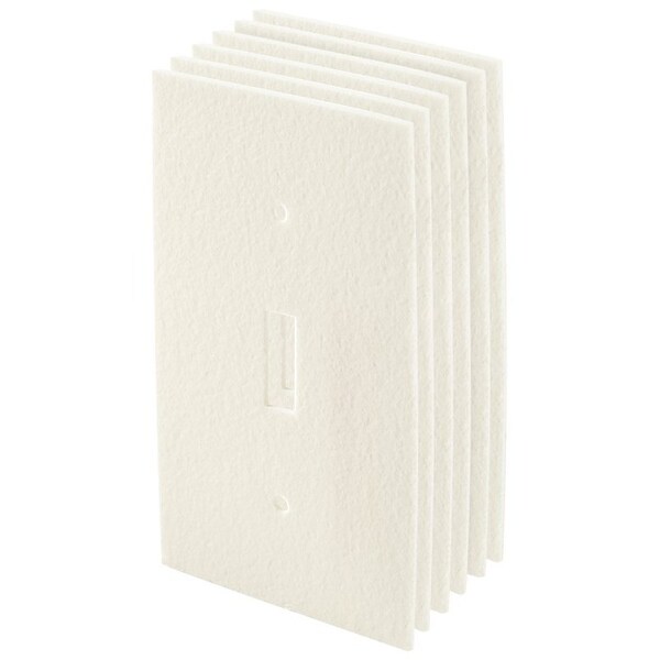 Frost King Switch Sealer, 4 pulgadas L, 2-1/2 pulgadas W, Espuma Plástica, Blanco - OSS6H