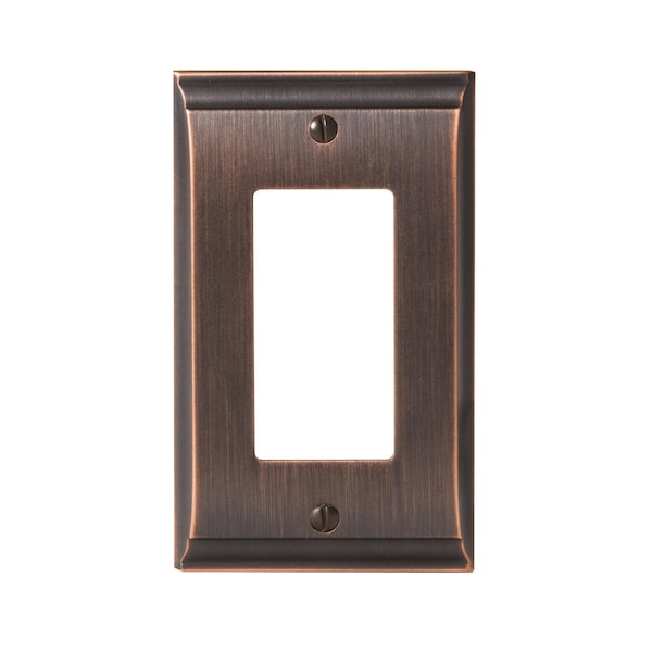 Amerock Candler 1 Rocker Oil Rubbed Bronze Wall Plate - 1906990