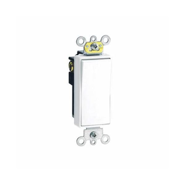 Interruptor basculante Leviton 20A 120-277V Dec 4 vías blanco - 5624-2W