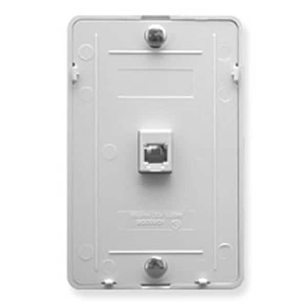 Placa de pared IDC 6P6C ICC-IC630DB6WH - Blanca