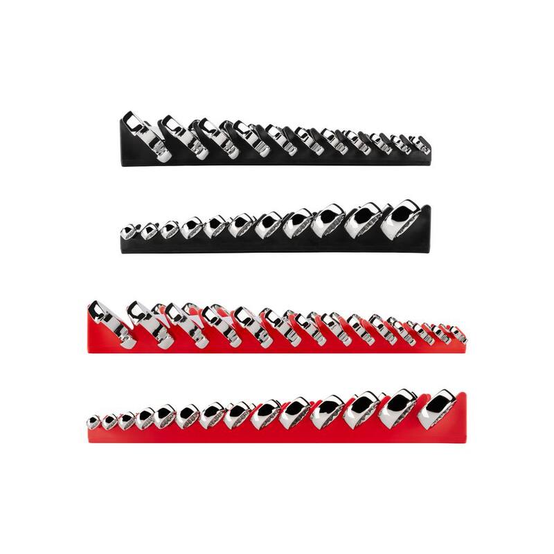 Juego de Llaves Combinadas TEKTON de 1/4 a 3/4 pulgadas, 6 a 19 mm con Organizador (25 piezas) - WCB91303