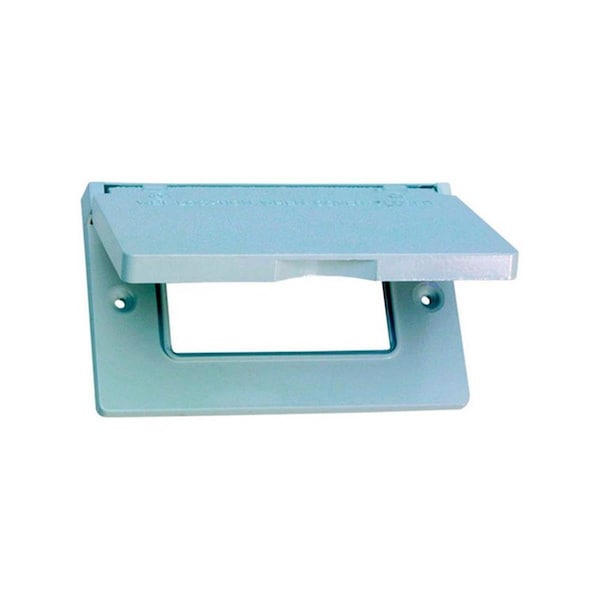 Cubierta horizontal GFCI de 1 gang en color blanco Sigma 14249WH - 3460573