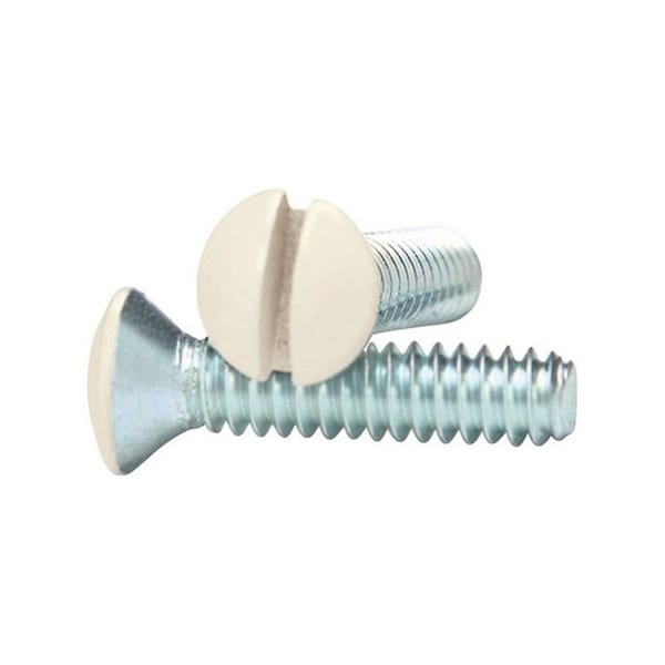 Tornillos para placa de pared Amerelle PSIV color marfil - 3502671