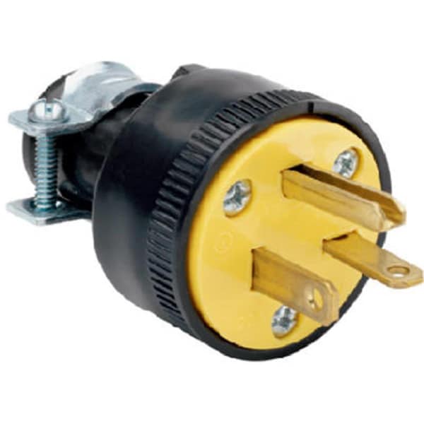 Tapón de construcción de hule resistente Nextgen 1703CC10 20A, negro - NE698608