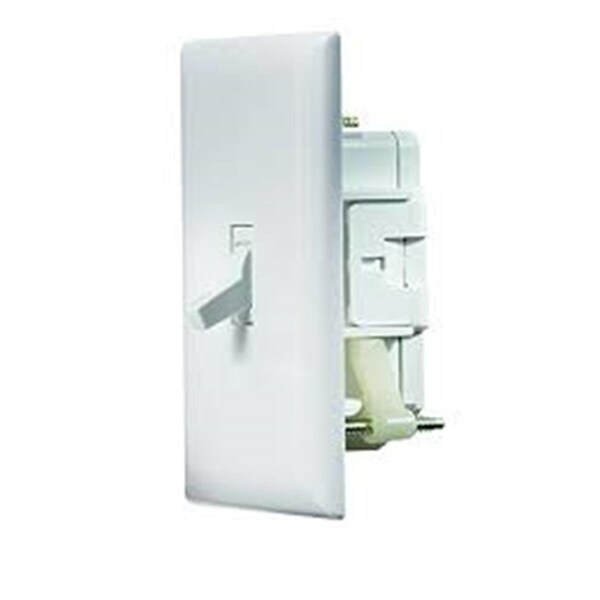 Interruptor de pared blanco autocontenido con placa de cubierta - OV2111169