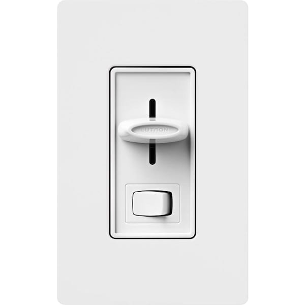 Interruptor atenuador de 3 vías Lutron Skylark blanco 150 W 1 paquete - SCL-153PH-WH