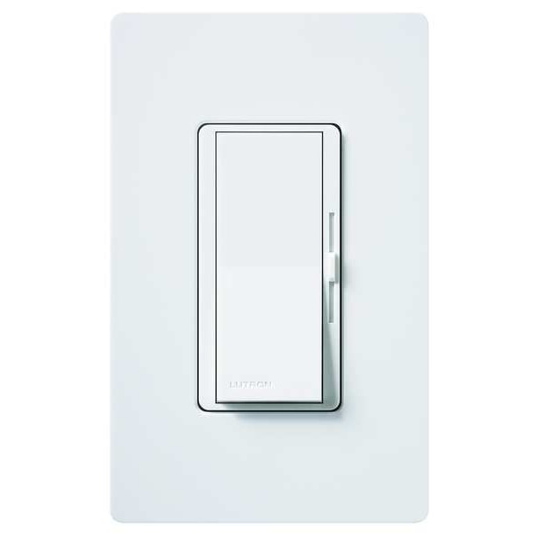 Regulador de Luz Lutron, Deslizable, Voltaje Bajo Magnético - DVLV-600P-WH