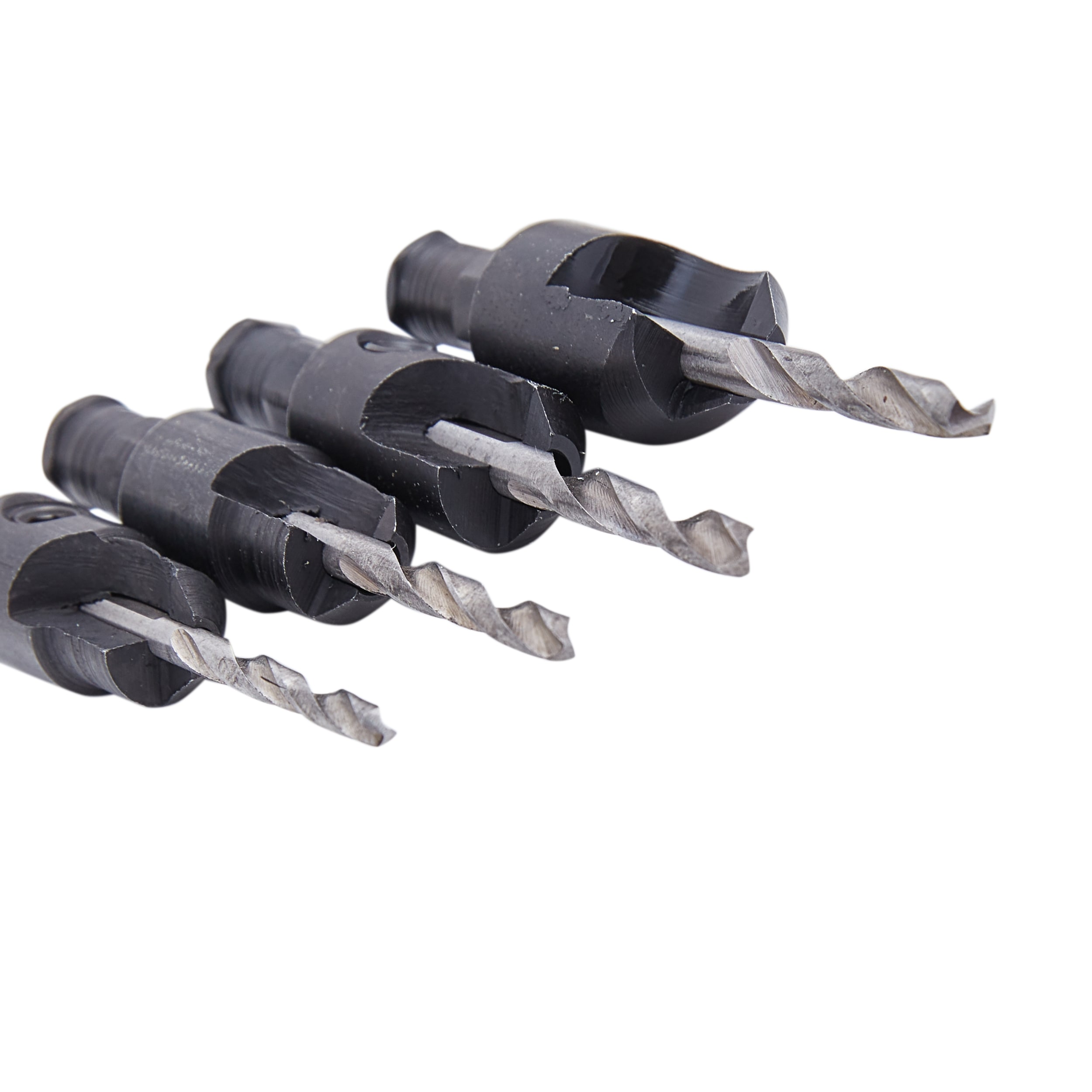 Kobalt Juego de 4 Piezas de Brocas Avellanadoras de Acero de Alta Velocidad de 1/8 pulg x 1-5/8 pulg - 80277