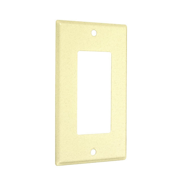 Placas de Pared Estándar Taymac Decorator, Número de Conjuntos: 1 Metal, Acabado Texturizado, Marfil - WTI-R