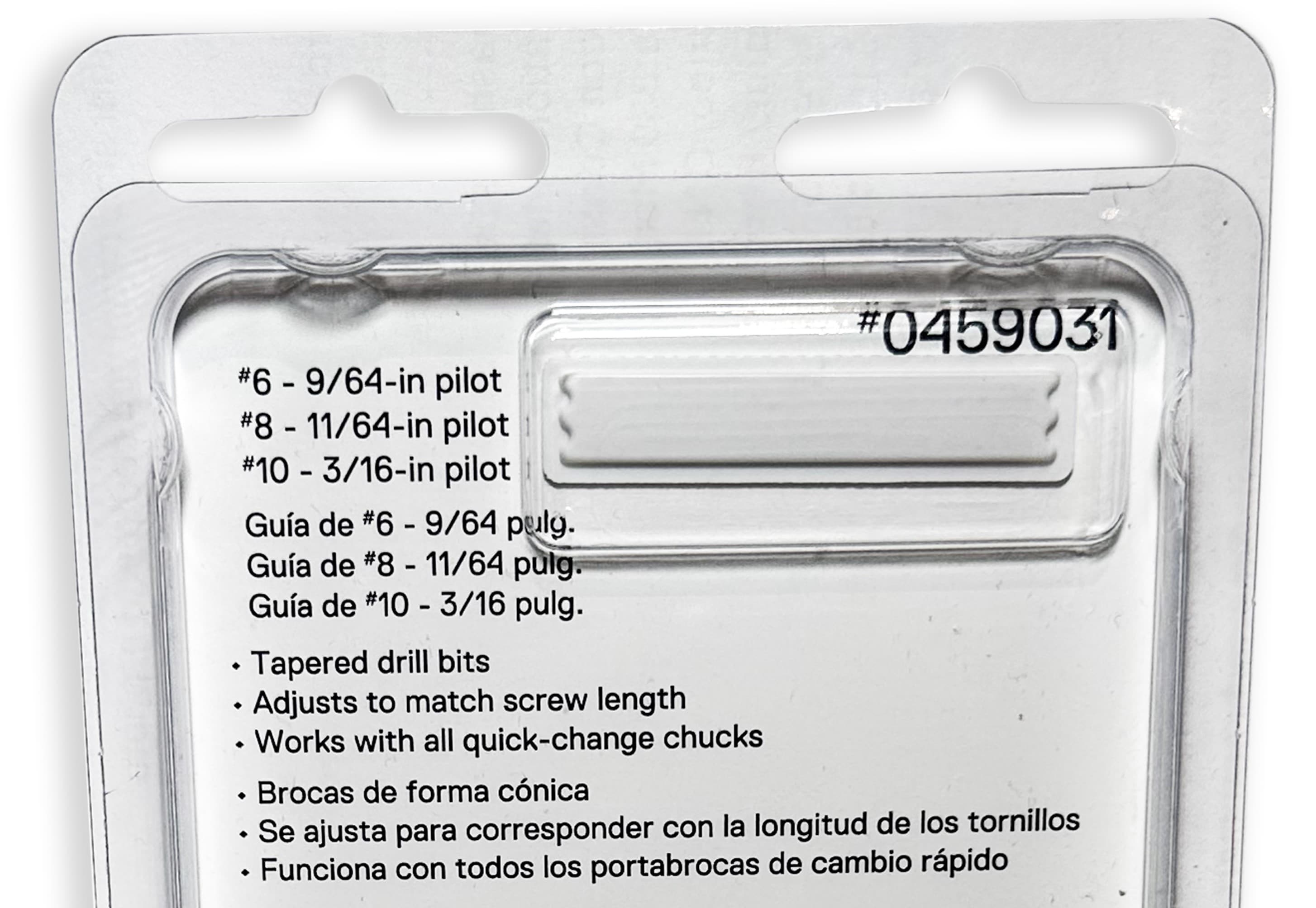 Set de brocas de acero de alta velocidad Kobalt Kobalt de 3 piezas para zurdos/varios x avellanador de broca de torsión de acero de alta velocidad - 09031