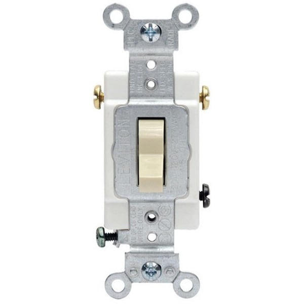 Interruptor de palanca de 3 vías CS320-2TS en beige claro - GO151093
