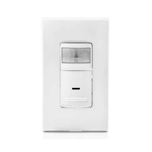 Leviton Interruptor de Sensor de Movimiento Decora de un Solo Polo o 3 Vías Blanco 1 pieza - R62-IPS06-1LW