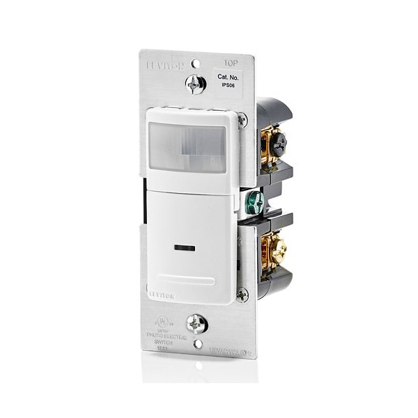 Leviton Interruptor de Sensor de Movimiento Decora de un Solo Polo o 3 Vías Blanco 1 pieza - R62-IPS06-1LW