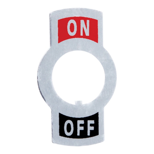 Placa de interruptor de palanca de aluminio negro/gris/rojo de Jandorf 5 pk - 61156