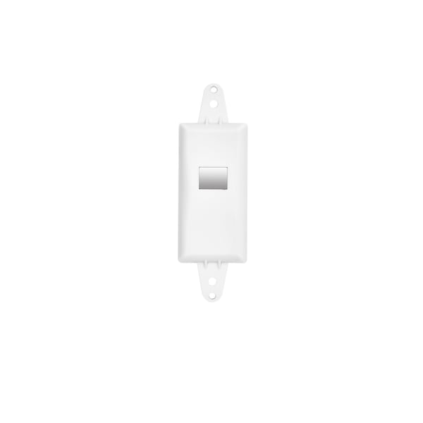 Tresco Lighting Tresco FREEDiM Series Deco Wall Dimmer, Zona Única, Blanco - L-WLD-1WAL-WH-1
