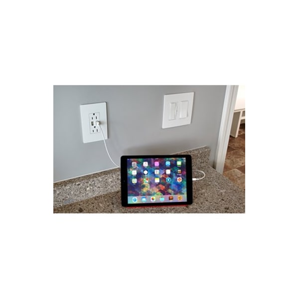 Placa de interruptor Zoro Select, Número de gángs: 2 Plástico, Acabado liso, Blanco - RWP262W