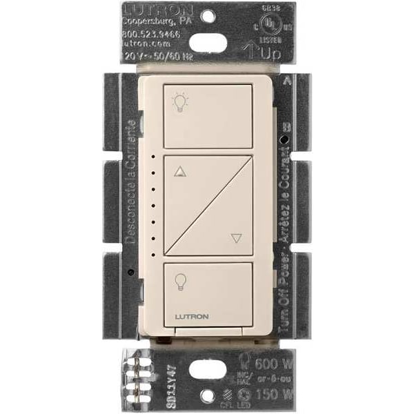 Lutron Lght Dmr, Interruptor Único, 120V AC, L Almendra - PD-6WCL-LA