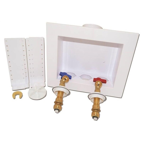 Caja de salida para lavadora con válvula de giro de 0.25 pulgadas - KI3677811