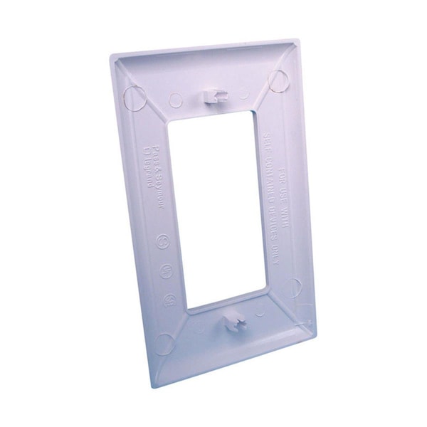 Placa de pared para RV Hi-Tec E-122C Snapon en blanco