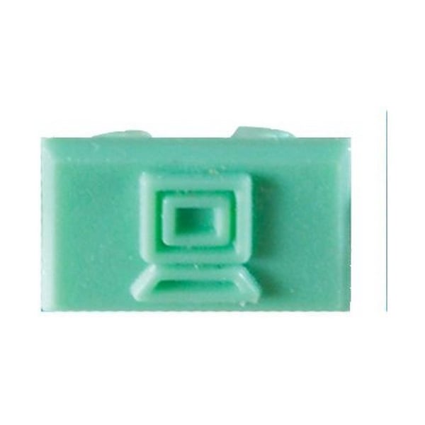 Placa de pared de 1 puerto sin carga Ortronics, para 1-Gang con módulos de inserción rápida, paquete de 100 - 146898