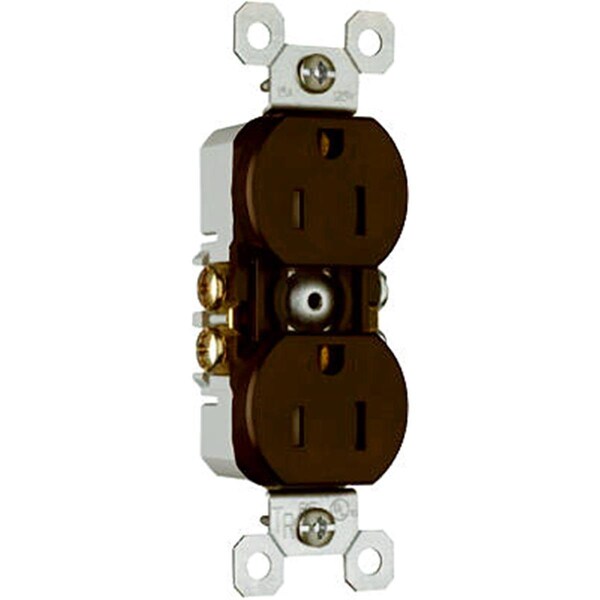 Receptáculo Resistente a la Manipulación Nextgen 3232TRCC14 15A 125V, color café - NE586458