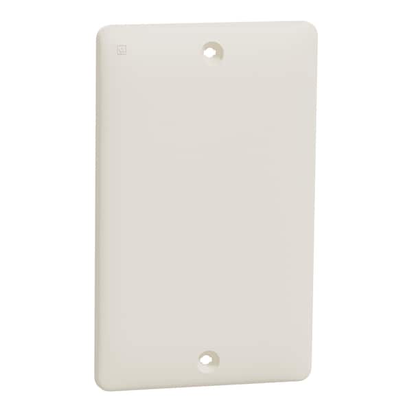 Placa en blanco Square D, serie X, 1 módulo, color almendra claro - SQWS140001LA