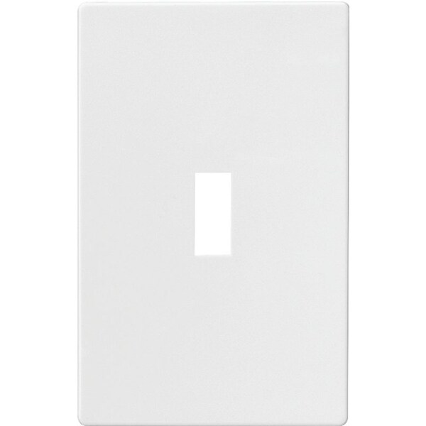 Placa de pared Eaton Wiring Devices, 1 gang, polycarbonate, blanco brillante - PJS1W