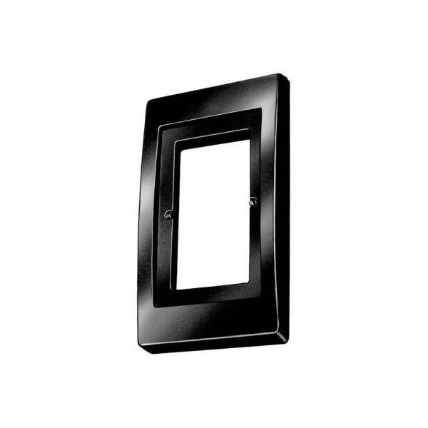 Placa decorativa Honeywell; negra; compatible con termostato TP9 - 14002136-004