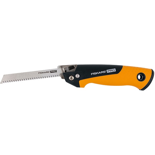 Fiskars Hand Saw, 6 in Blade L, Metal/Wood - 730400-1001