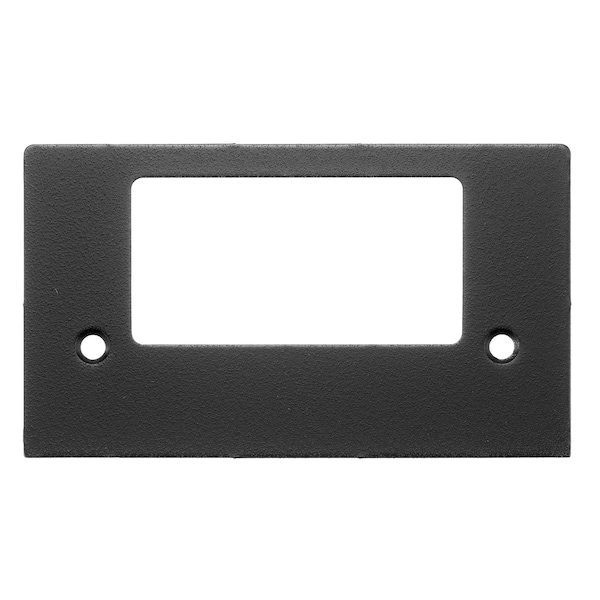 Abertura de Línea de Estilo Hubbell Wiring Device-Kellems, Aluminio, Negro - SS2309SLBKA