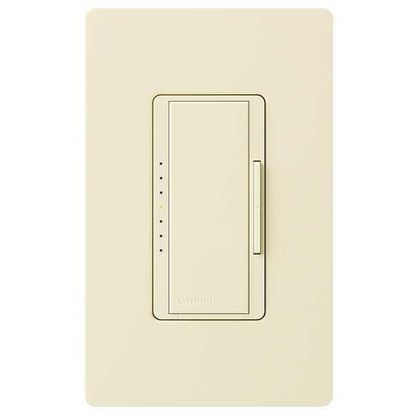 Regulador de luz Lutron, 120V, Almendra, Rocker - MACL-153M-AL