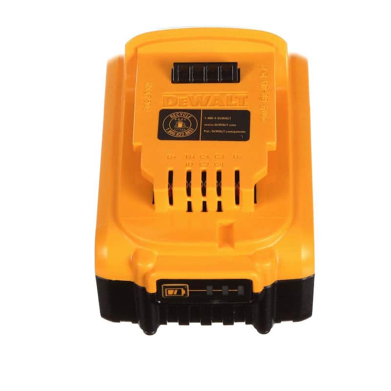 Martillo rotativo inalámbrico sin escobillas DEWALT 20V MAX de 1 pulgada SDS Plus con mango en D para concreto y albañilería y (2) baterías de 20V 4.0Ah - DCH133M2