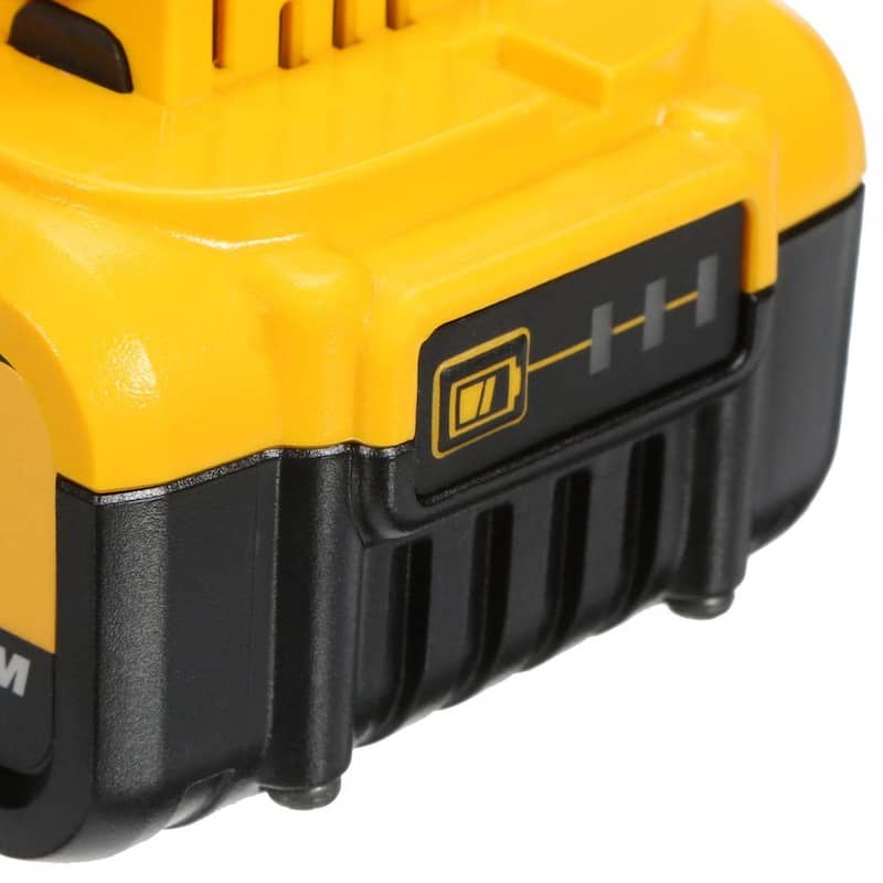 Martillo rotativo inalámbrico sin escobillas DEWALT 20V MAX de 1 pulgada SDS Plus con mango en D para concreto y albañilería y (2) baterías de 20V 4.0Ah - DCH133M2