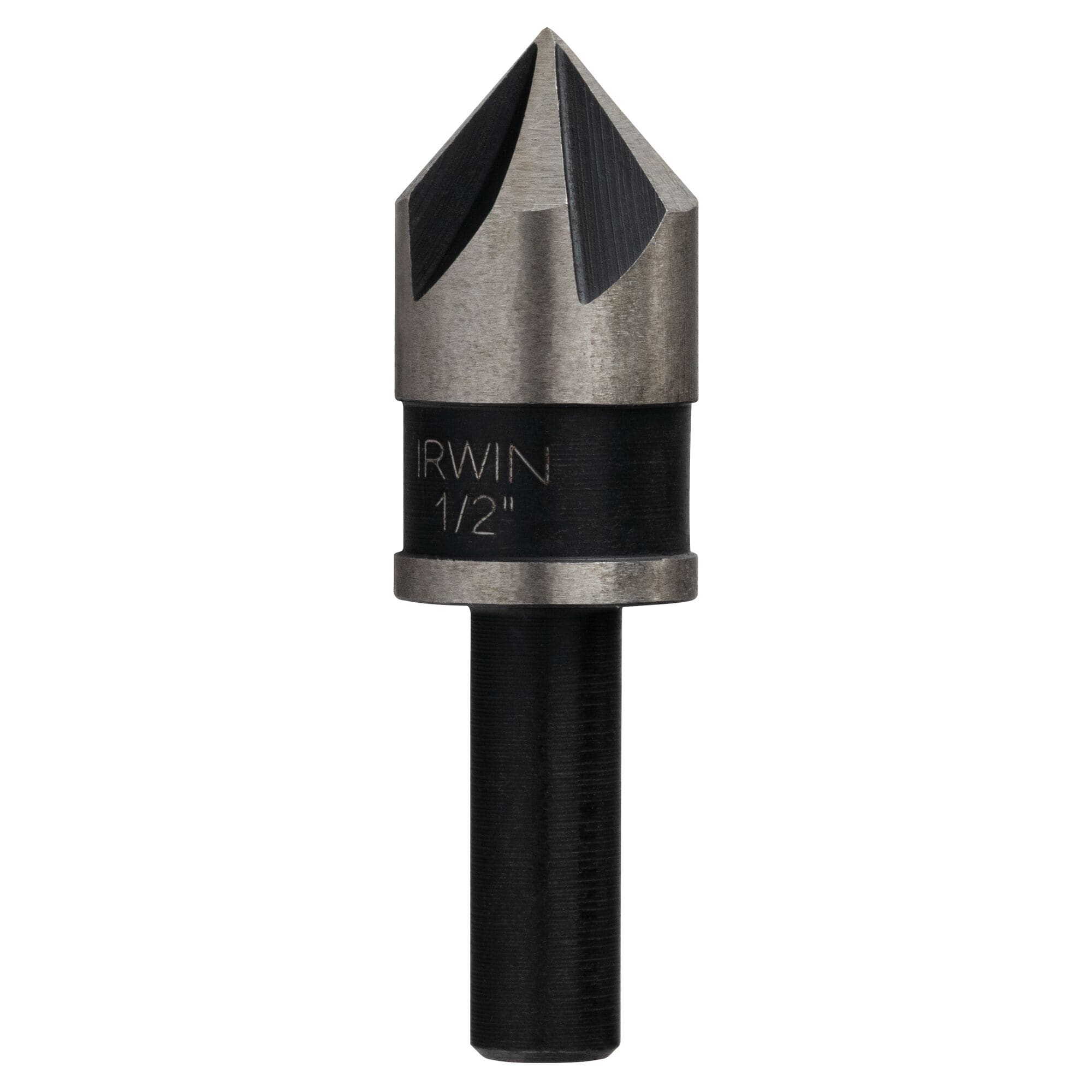 Broca avellanadora de acero de alta velocidad con recubrimiento de óxido negro IRWIN IRWIN 1/2 pulg x 6 pulg - 12411