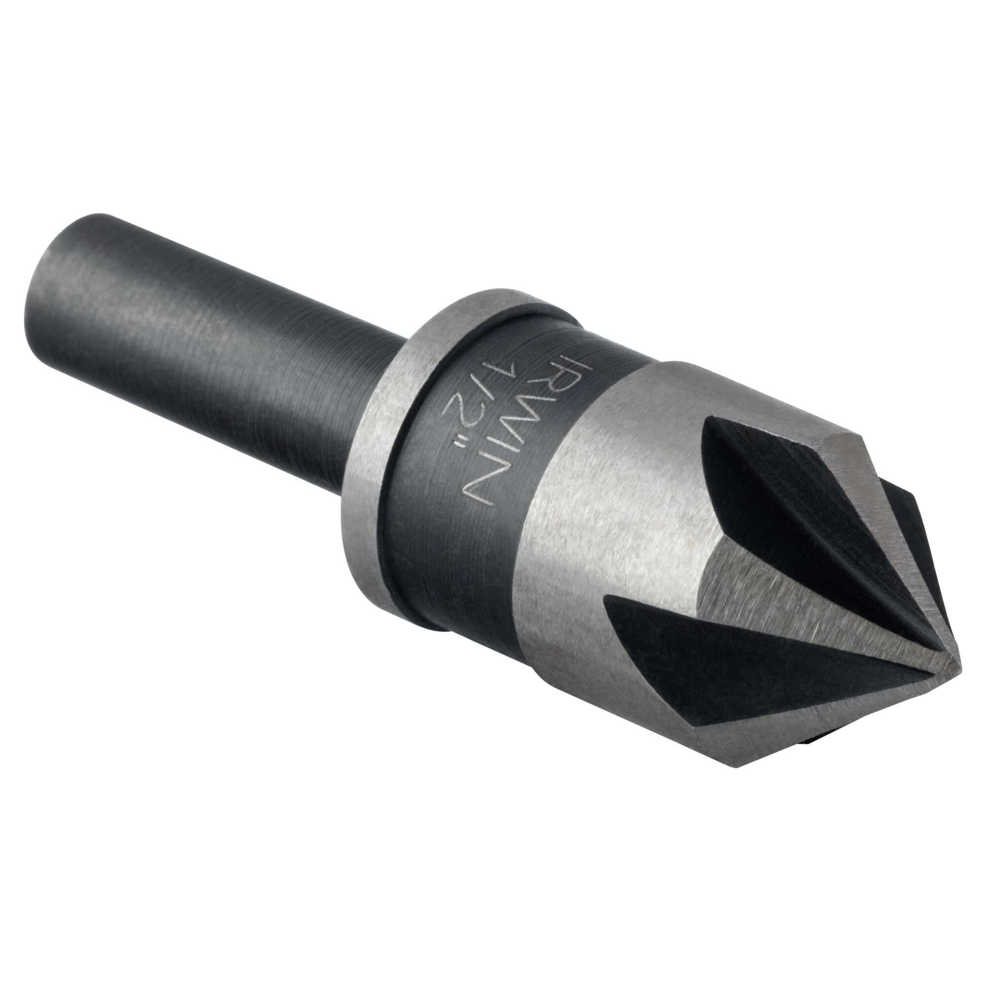 Broca avellanadora de acero de alta velocidad con recubrimiento de óxido negro IRWIN IRWIN 1/2 pulg x 6 pulg - 12411