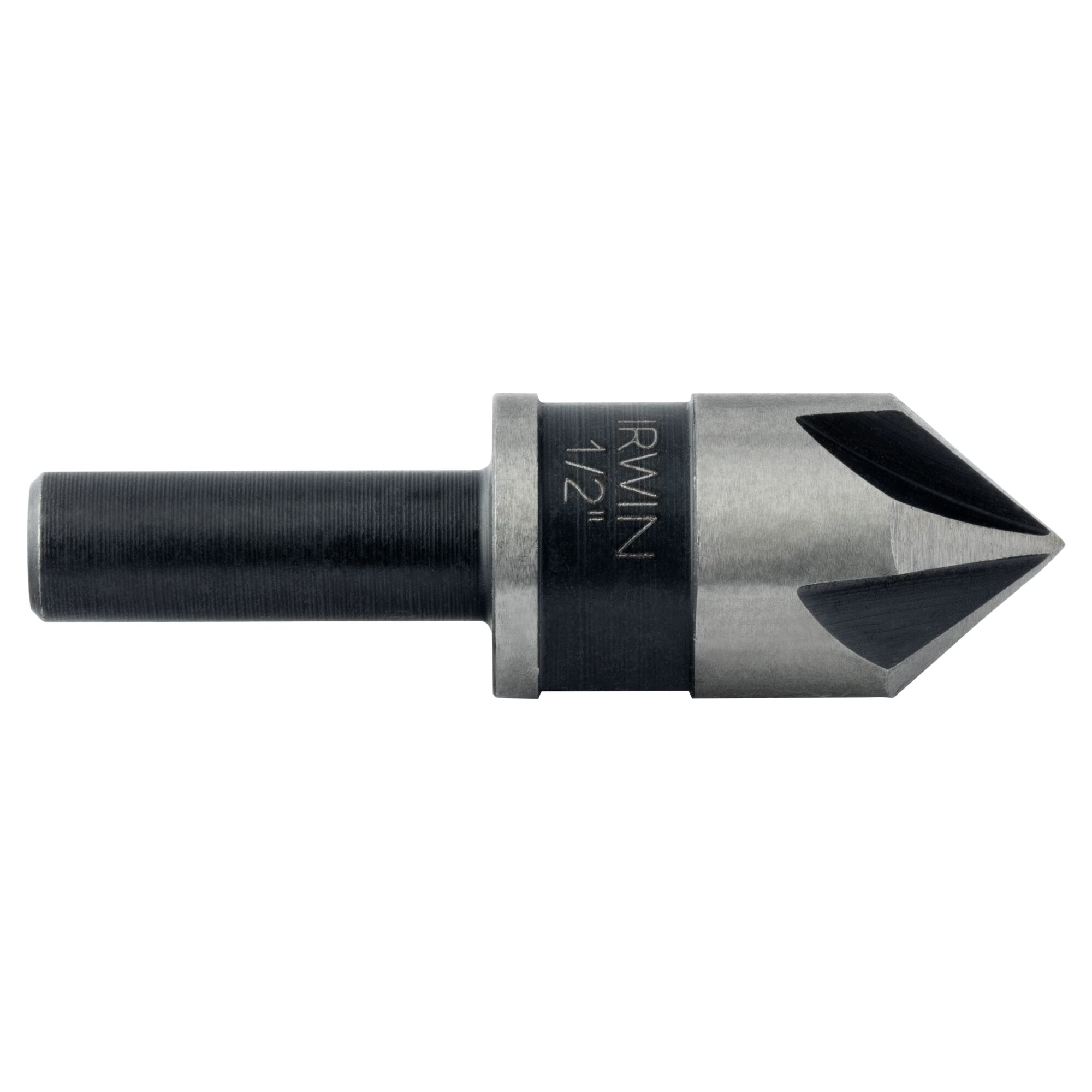 Broca avellanadora de acero de alta velocidad con recubrimiento de óxido negro IRWIN IRWIN 1/2 pulg x 6 pulg - 12411