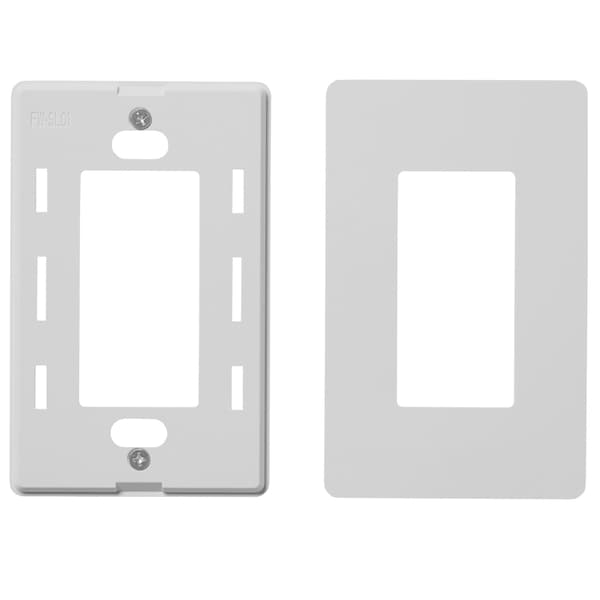 Placa de pared Faith, Número de Secciones: 1 sección de plástico, color blanco - SWP1-WH-120