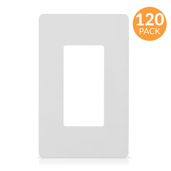 Placa de pared Faith, Número de Secciones: 1 sección de plástico, color blanco - SWP1-WH-120