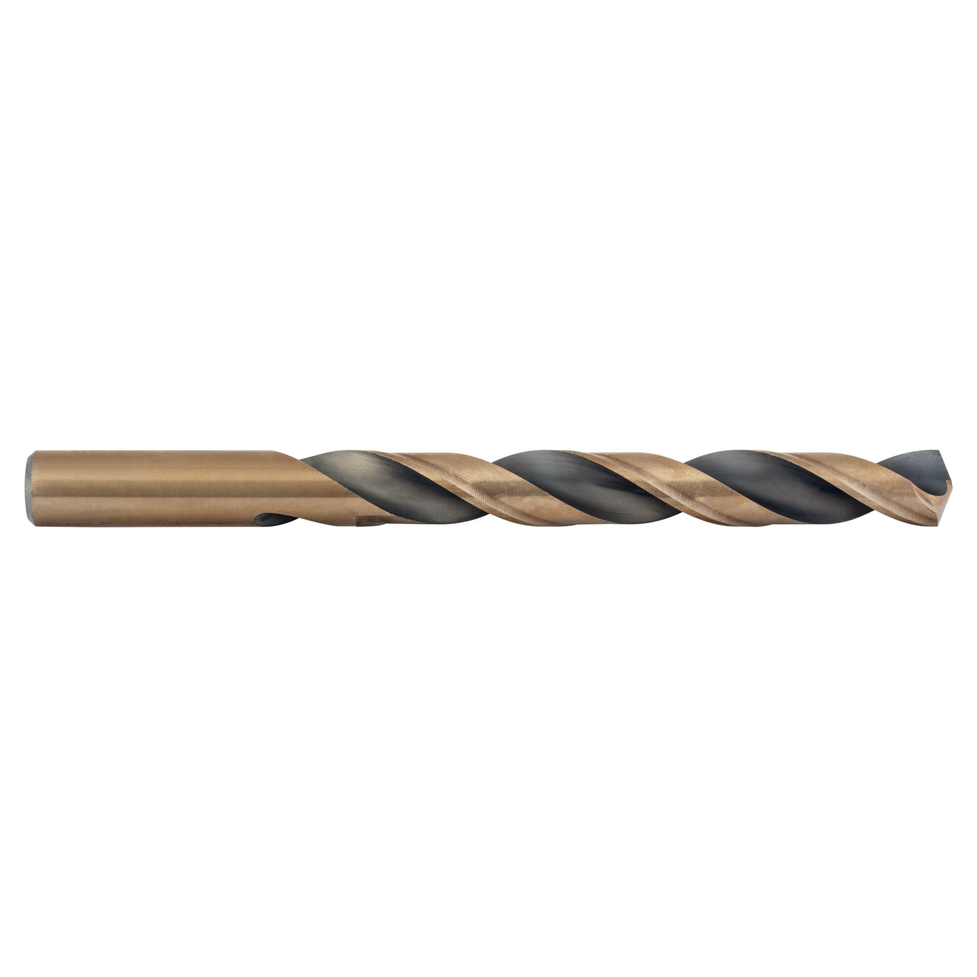 Broca helicoidal de longitud adicional DEWALT 1/2 pulgadas x 6 pulgadas con recubrimiento negro y dorado de HSS - DW1615