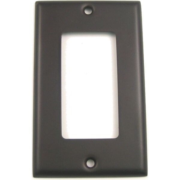 Placa de interruptor individual Rusticware, Número de módulos: 1 Acabado en bronce envejecido - 784ORB